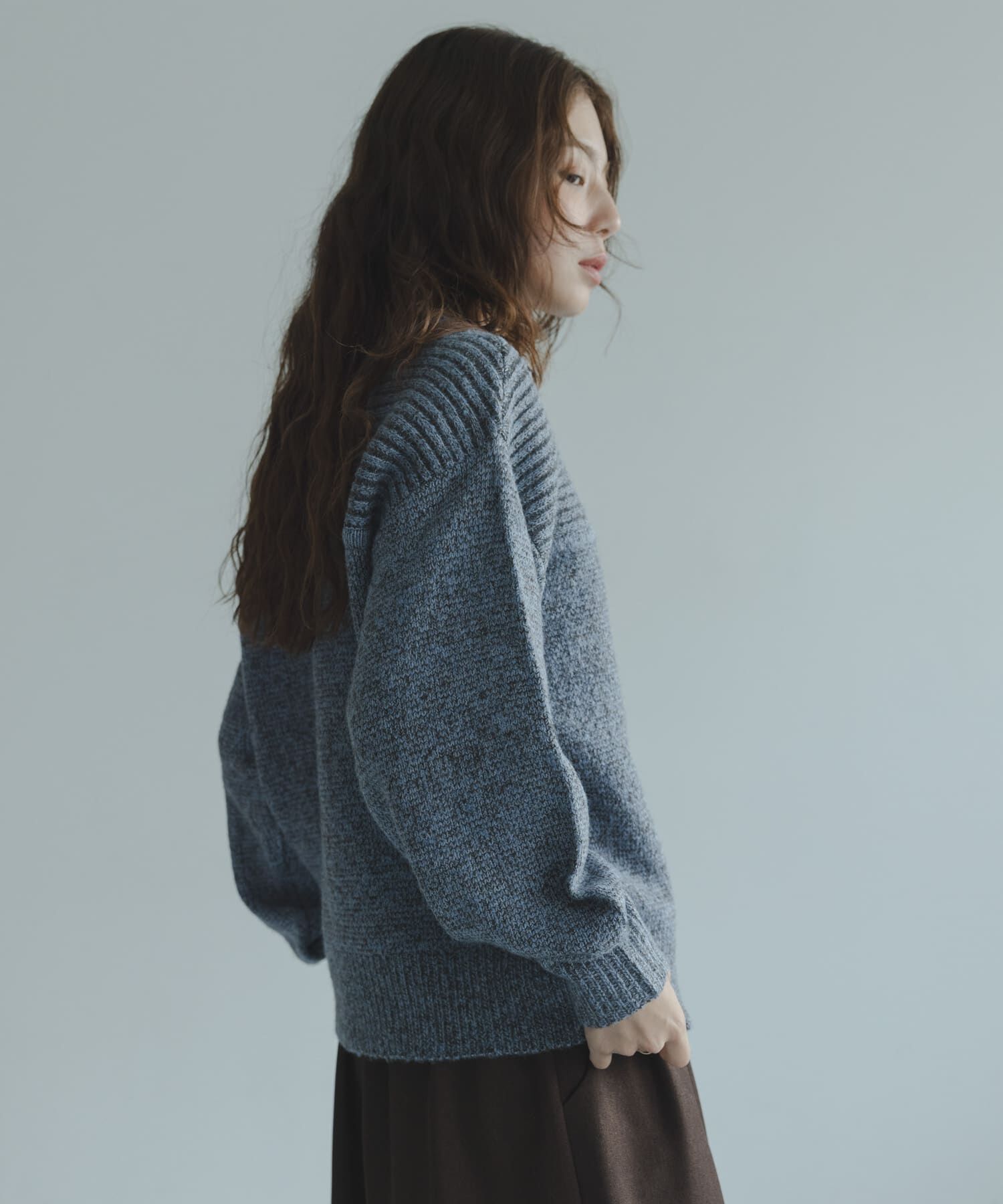 Sonny Label 「Wフェイス2wayニットプルオーバー」|ニット・セーター|