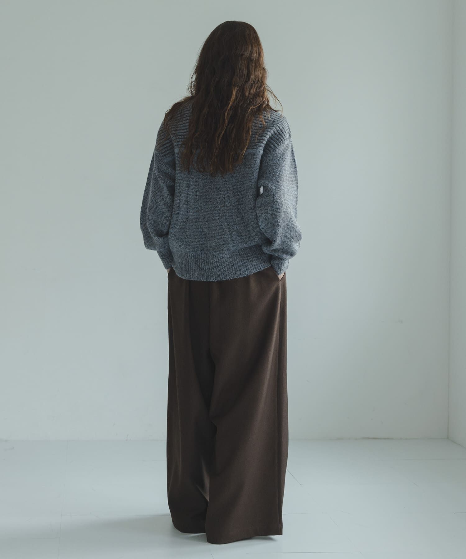 Sonny Label 「Wフェイス2wayニットプルオーバー」|ニット・セーター|