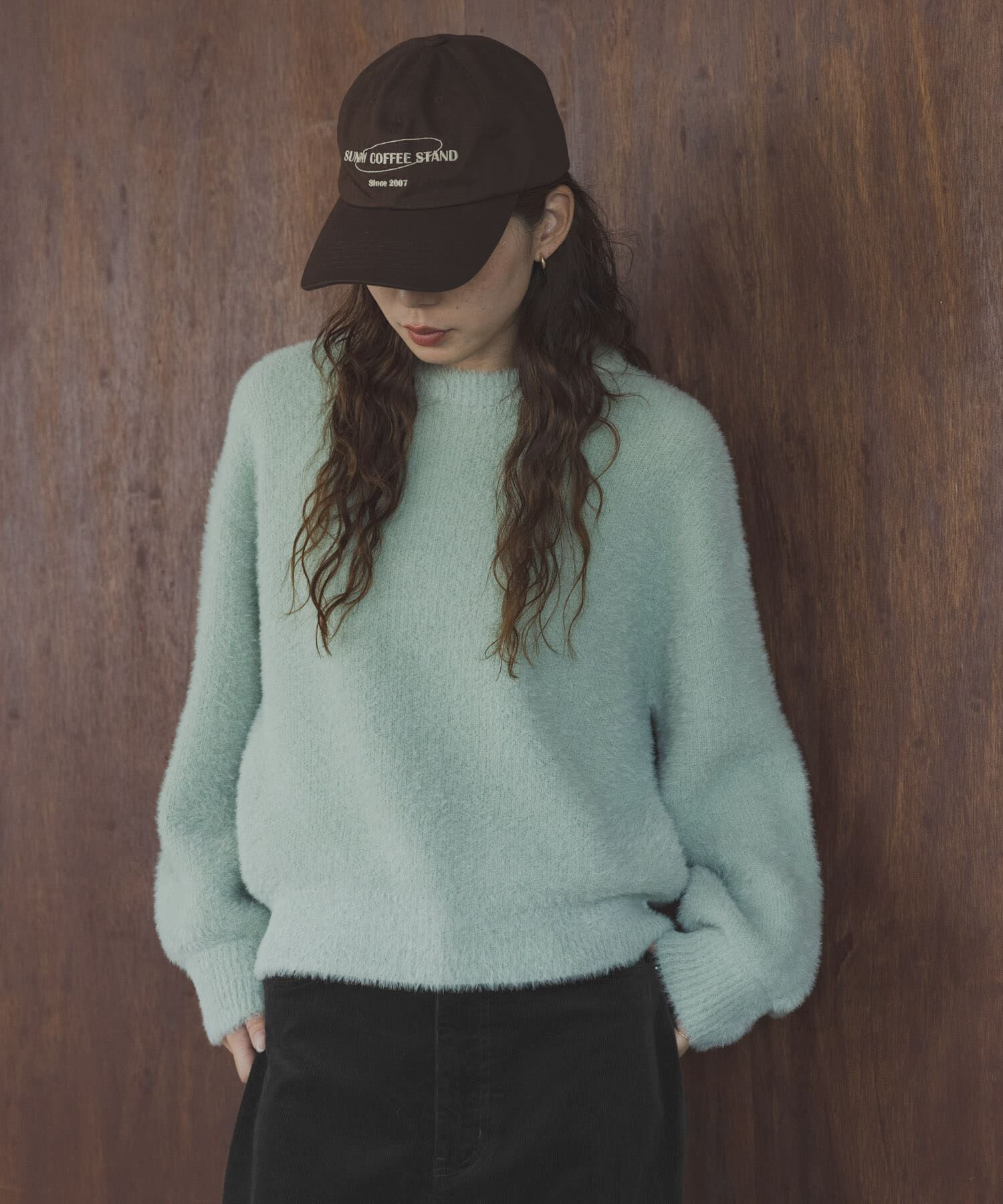 Sonny Label 「ミニフェザーWフェイスニットプルオーバー」|ニット・セーター|