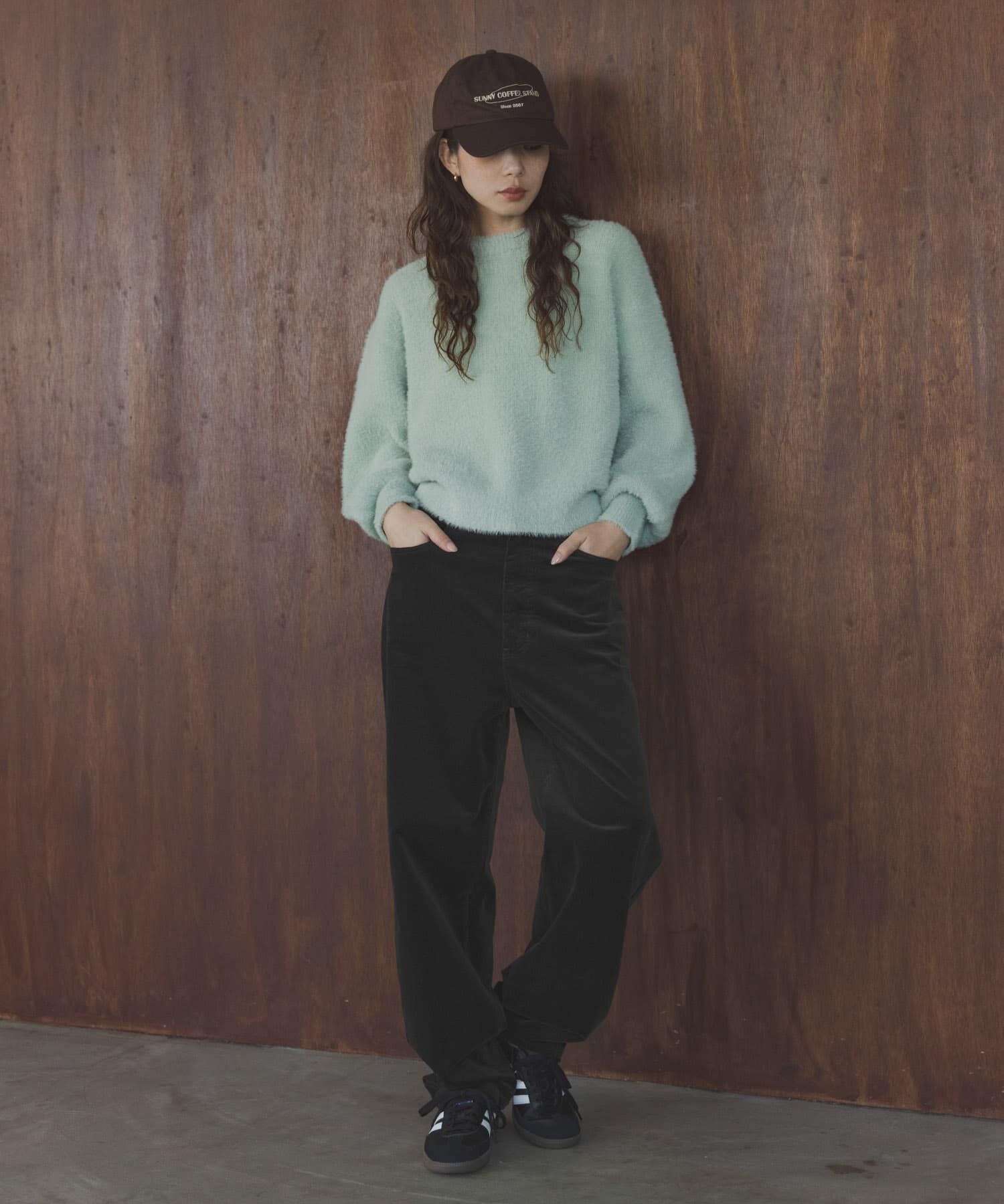 Sonny Label 「ミニフェザーWフェイスニットプルオーバー」|ニット・セーター|