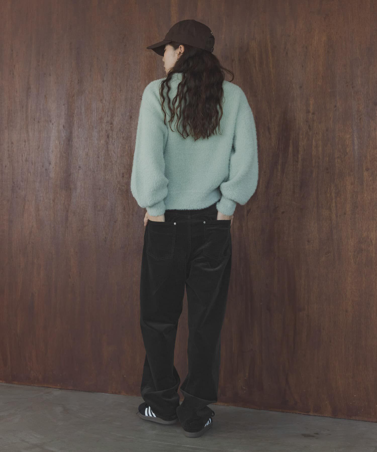 Sonny Label 「ミニフェザーWフェイスニットプルオーバー」|ニット・セーター|