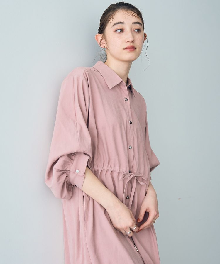 YECCA VECCA「2way袖バルーンワンピース」|ワンピース|Pink