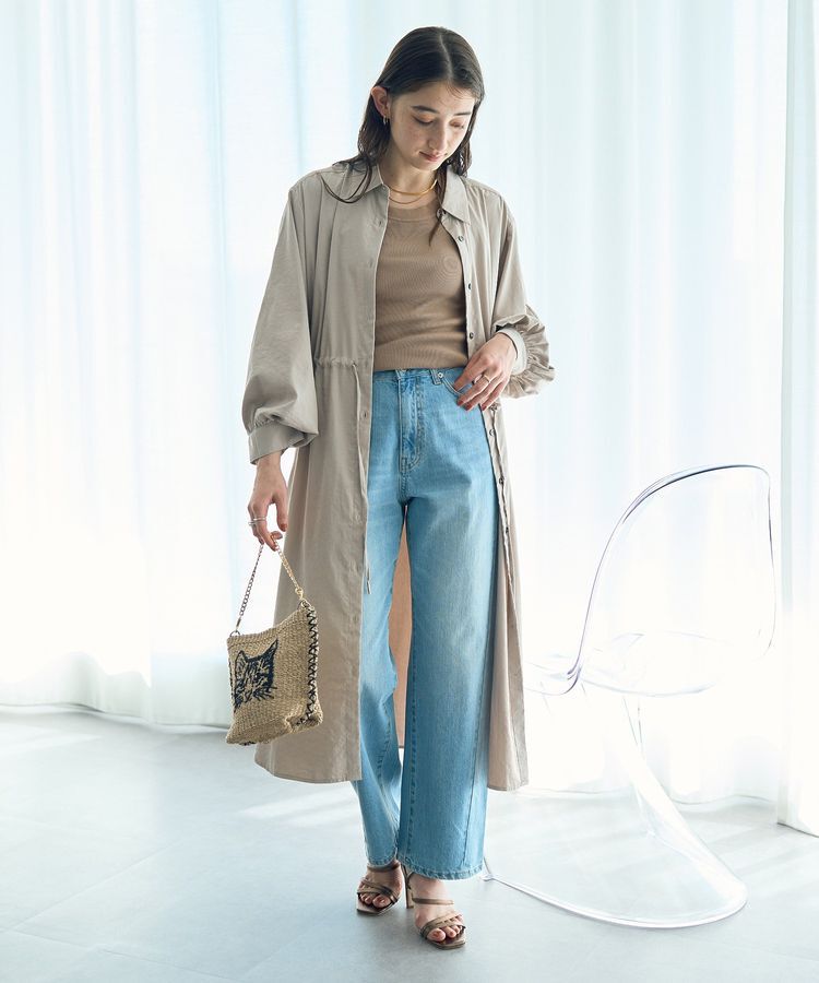 YECCA VECCA「2way袖バルーンワンピース」|ワンピース|