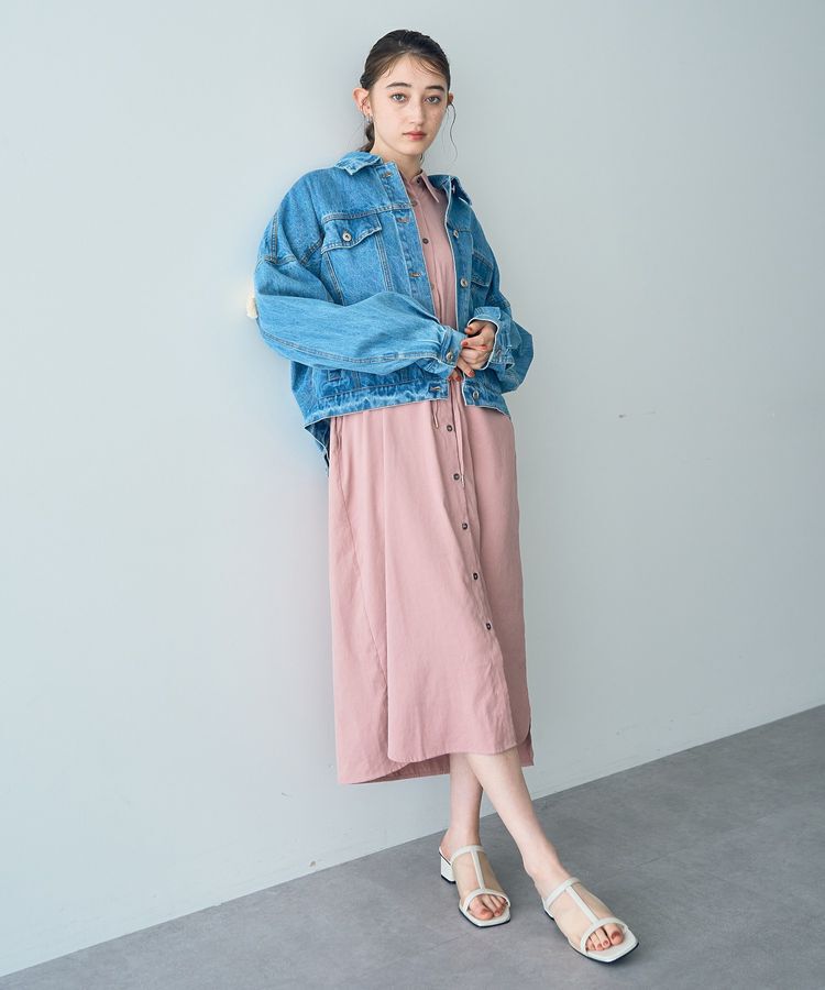 YECCA VECCA「2way袖バルーンワンピース」|ワンピース|