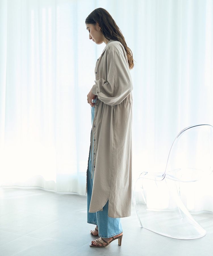 YECCA VECCA「2way袖バルーンワンピース」|ワンピース|