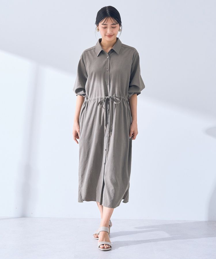 YECCA VECCA「2way袖バルーンワンピース」|ワンピース|