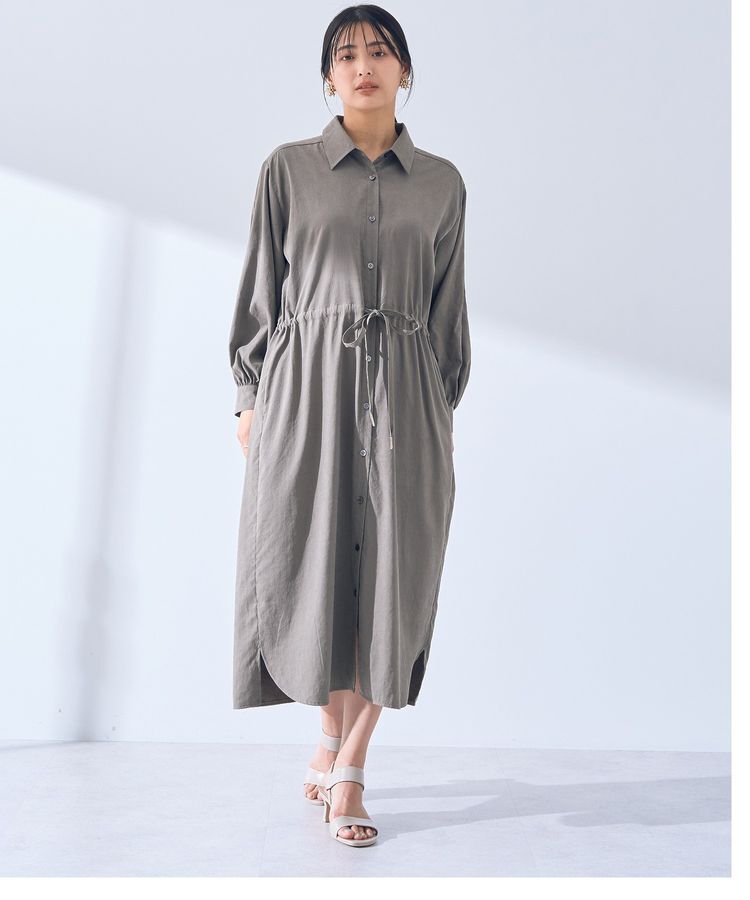 YECCA VECCA「2way袖バルーンワンピース」|ワンピース|