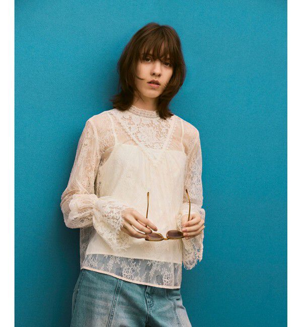 allureville「レースBOHOブラウス」|シャツ・ブラウス|