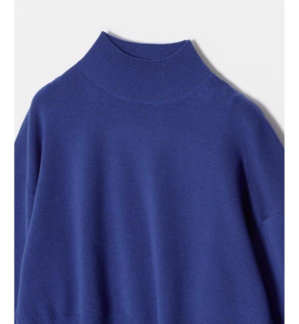 allureville「セットシアーペプラムプルオーバー」|ニット・セーター|