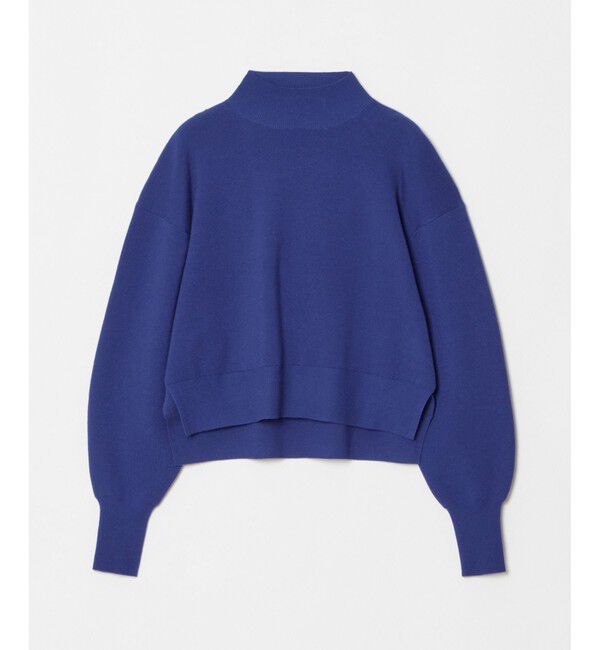 allureville「セットシアーペプラムプルオーバー」|ニット・セーター|