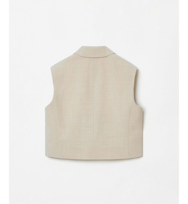 allureville「ストレッチトロショートジレ」|ベスト・ジレ|