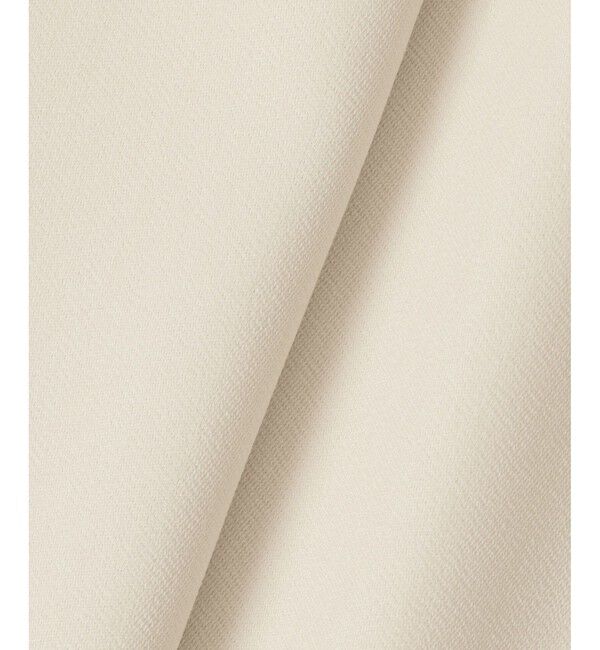 allureville「ウールサテンハイウエストパンツ」|チノ|