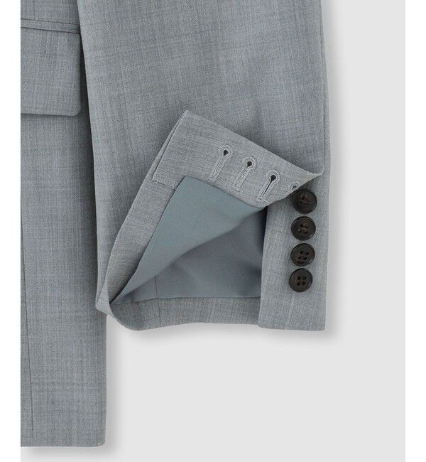 allureville「ストレッチノーカラージャケット」|ノーカラージャケット|