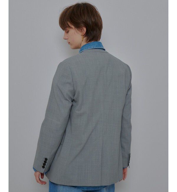 allureville「ストレッチノーカラージャケット」|ノーカラージャケット|