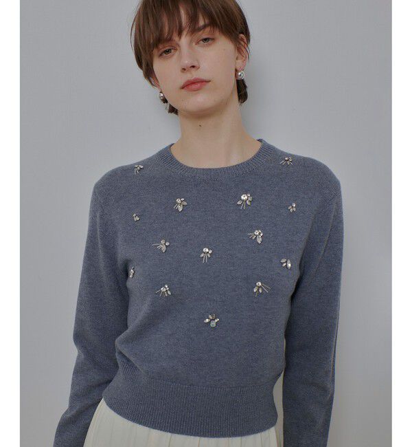 allureville「ビジュープルオーバー」|ニット・セーター|