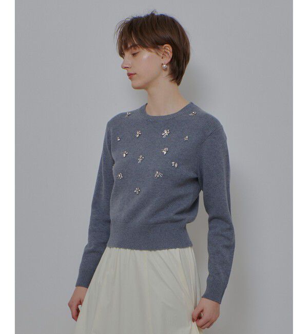 allureville「ビジュープルオーバー」|ニット・セーター|