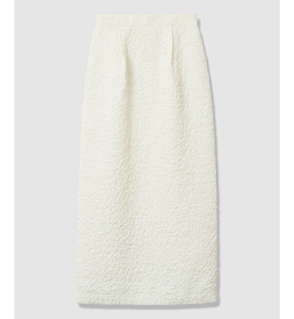 allureville「フクレジャガードペグトップスカート」|スカート|アイボリー