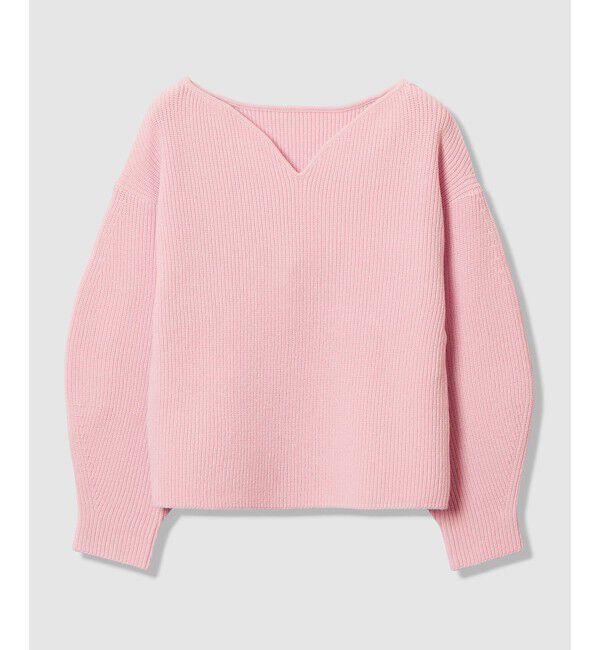 allureville「ハートネックプルオーバー」|ニット・セーター|