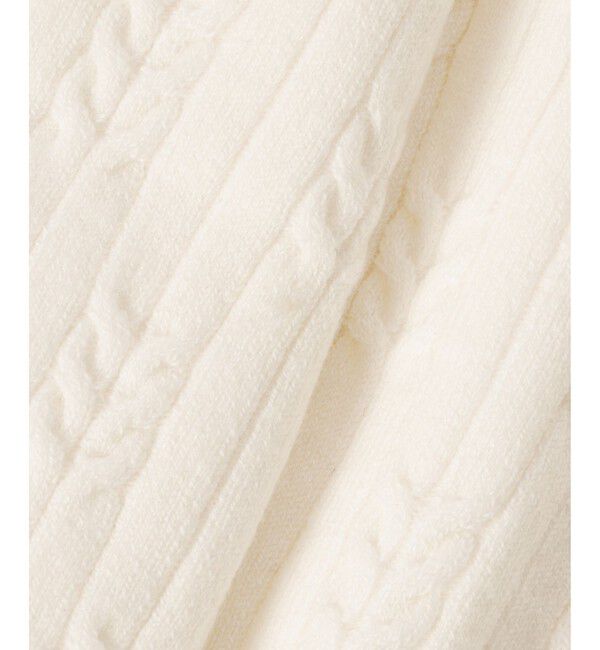 allureville「Ｗミニケーブルプルオーバー」|ニット・セーター|