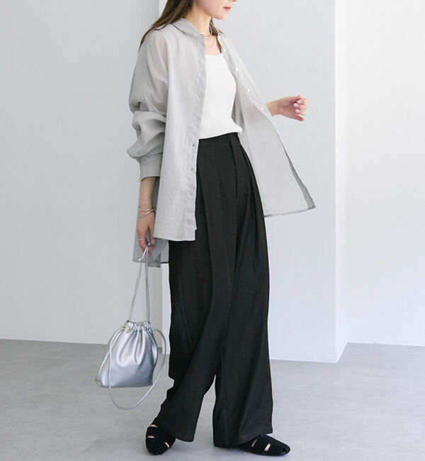  「【新色登場！/リバイバル】ラミーオーバーシャツブラウス」|シャツ・ブラウス|