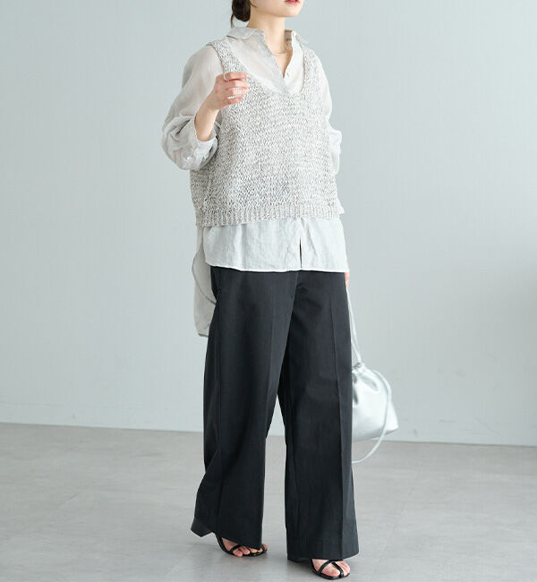  「【新色登場！/リバイバル】ラミーオーバーシャツブラウス」|シャツ・ブラウス|