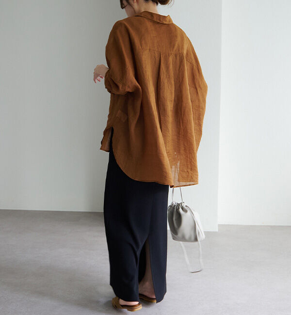  「【新色登場！/リバイバル】ラミーオーバーシャツブラウス」|シャツ・ブラウス|