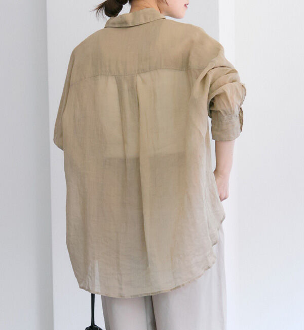  「【新色登場！/リバイバル】ラミーオーバーシャツブラウス」|シャツ・ブラウス|