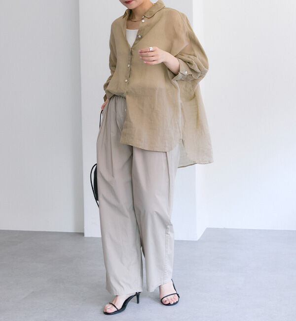  「【新色登場！/リバイバル】ラミーオーバーシャツブラウス」|シャツ・ブラウス|