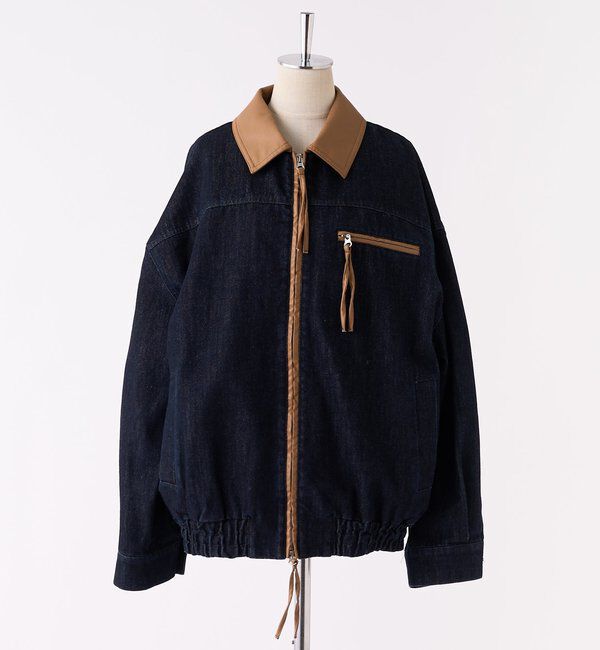  「配色バーンジャケット」|デニムジャケット|