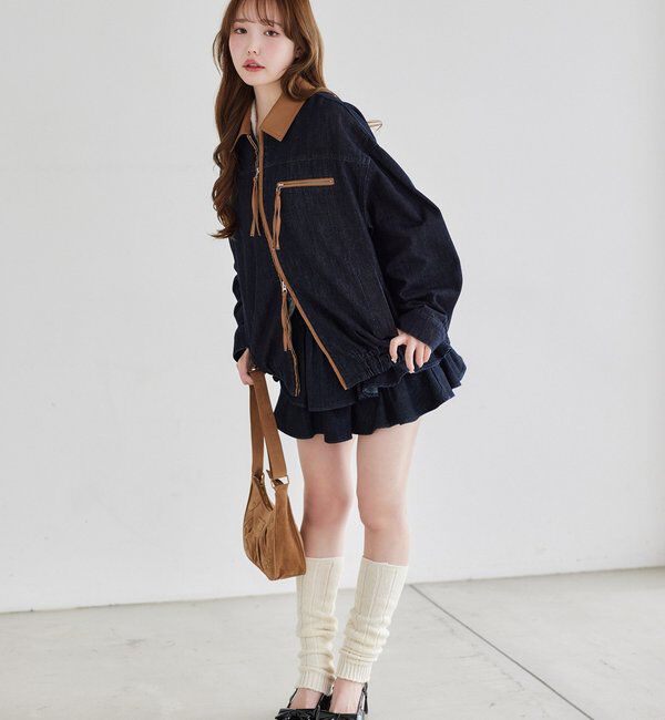  「ティアードミニスカート」|スカート|