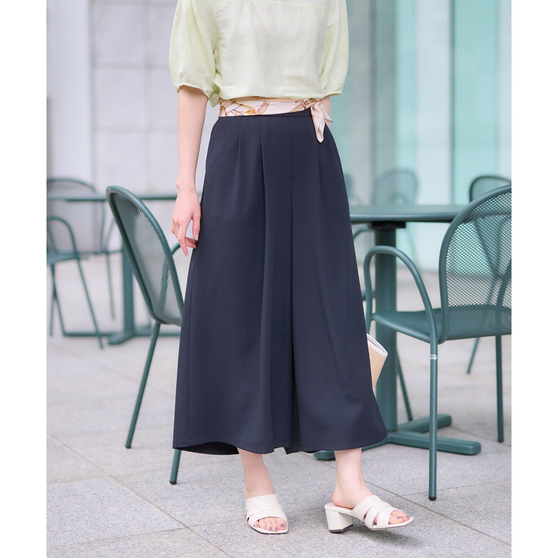 UNTITLED「【大人気セットアップ！！快適なはき心地】リラックス ガウチョパンツ」|その他|