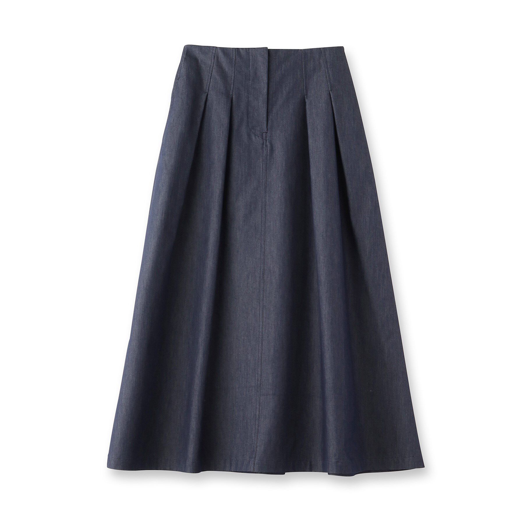 DRESSTERIOR「【接触冷感/吸水速乾】クールタッチデニムライクタックスカート」|スカート|