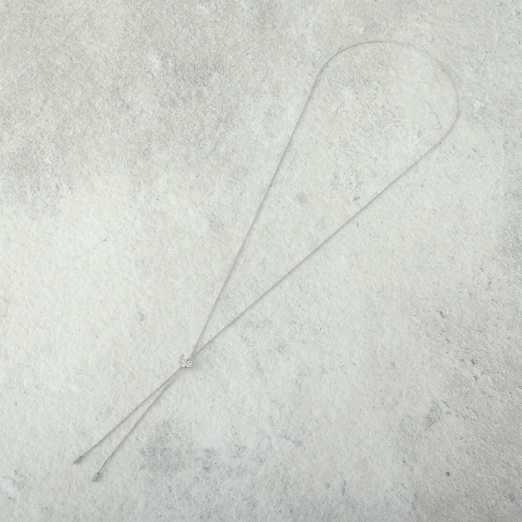 grove「デザインチェーンハートビジュースライドネックレス」|ネックレス|