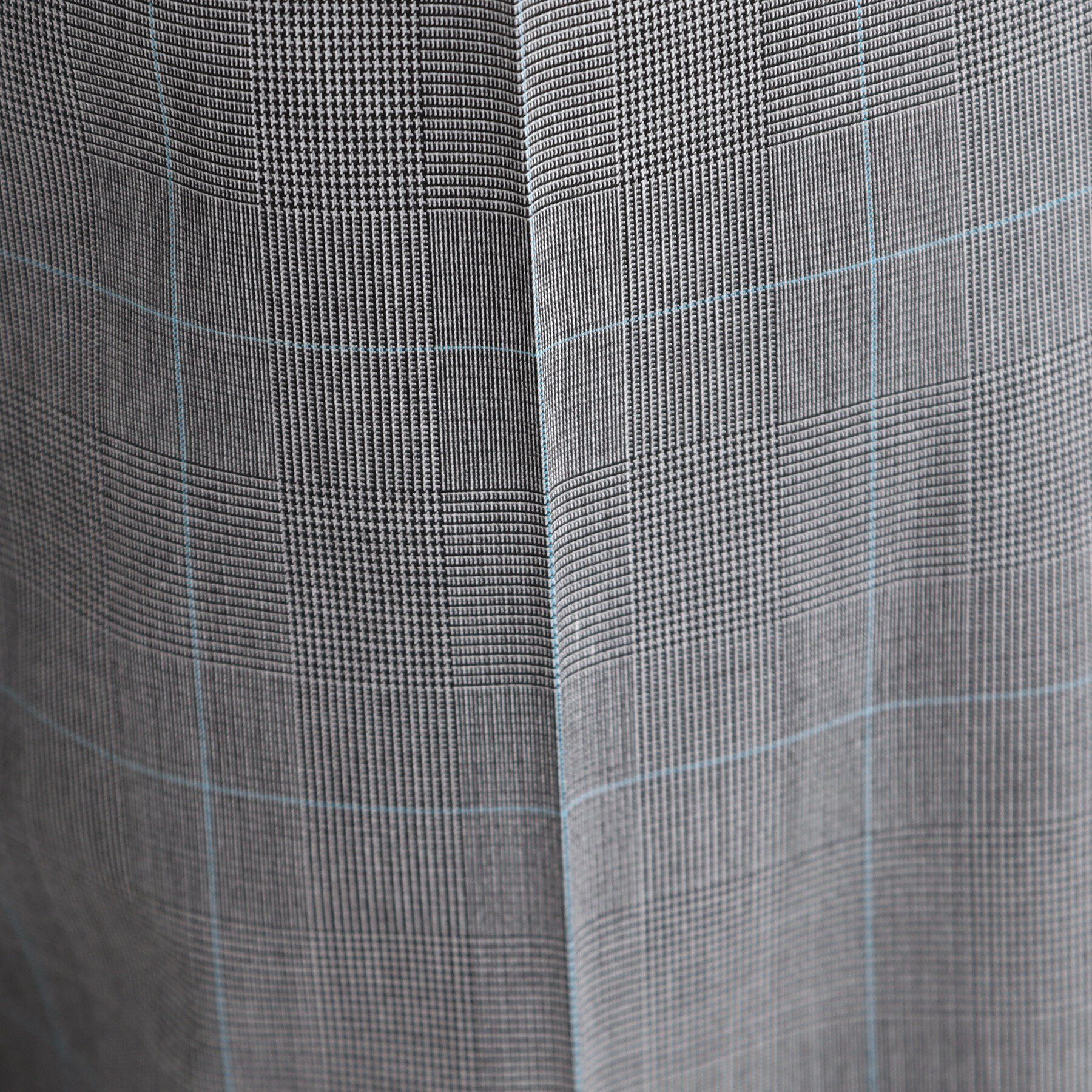 INDIVI「【褒められパンツ／ウエストゴム】チェック柄ワイドパンツ」|その他|