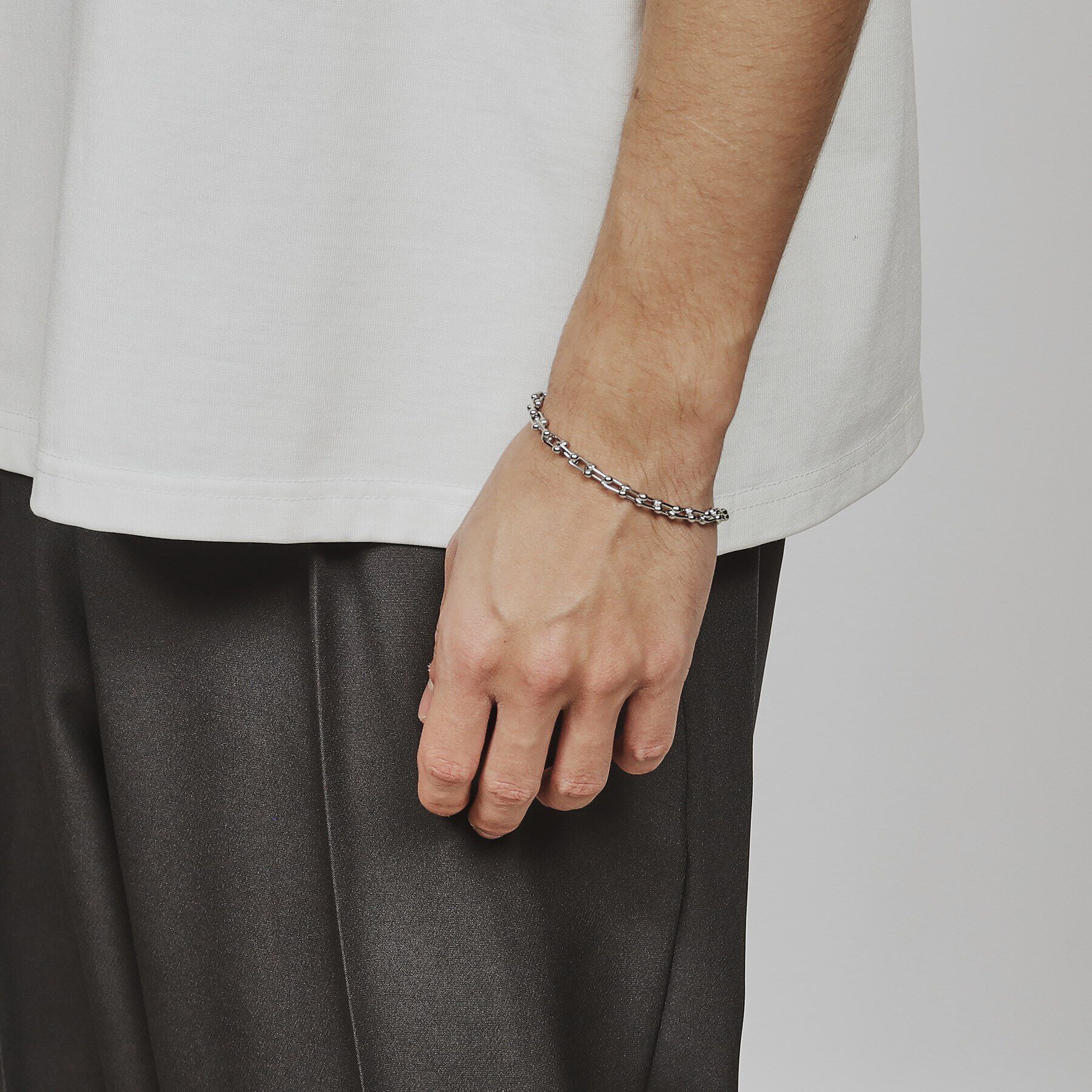 tk.TAKEO KIKUCHI「Uチェーンブレスレット」|ブレスレット・バングル|