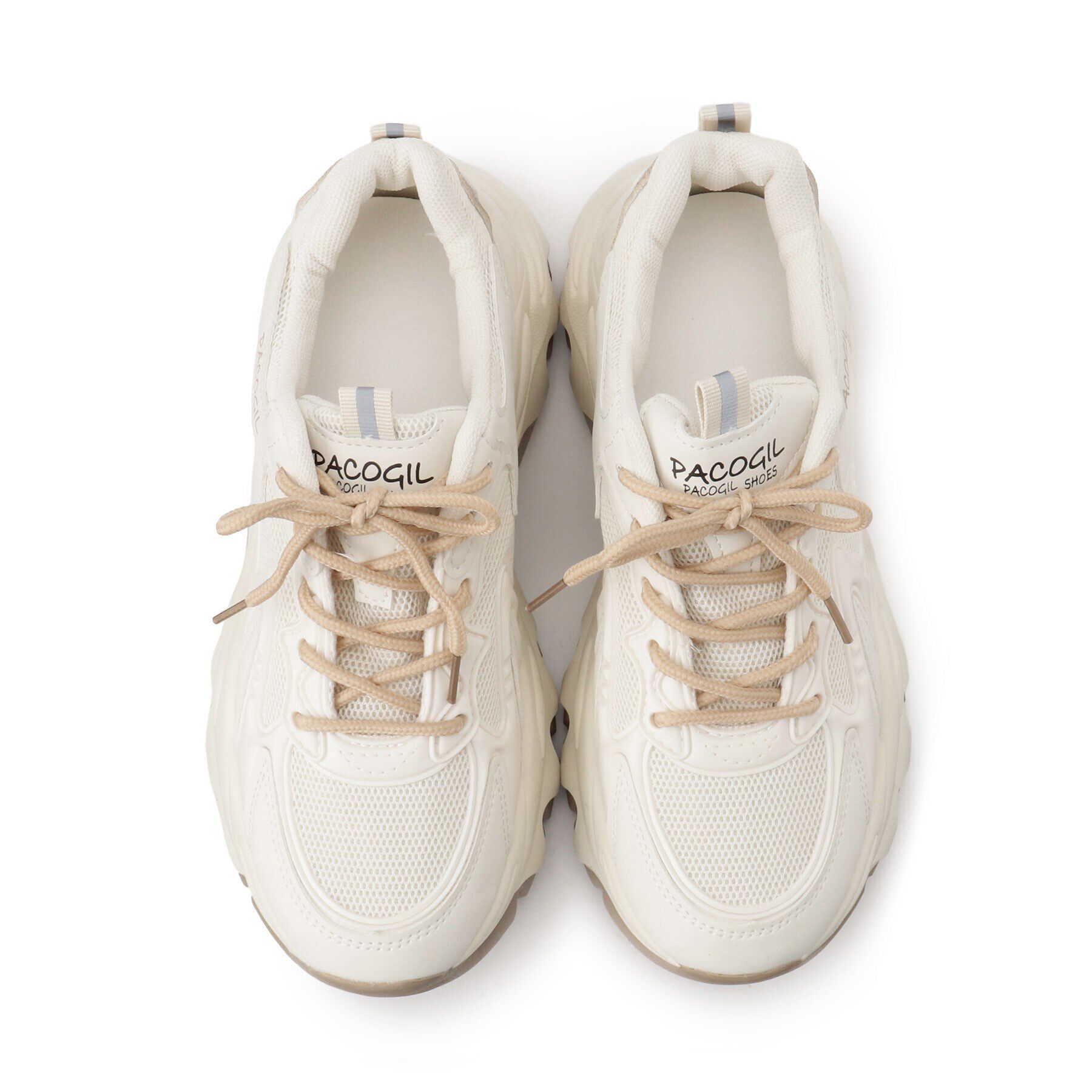 csT&P「厚底カラーソールレースアップ スニーカー」|スニーカー|