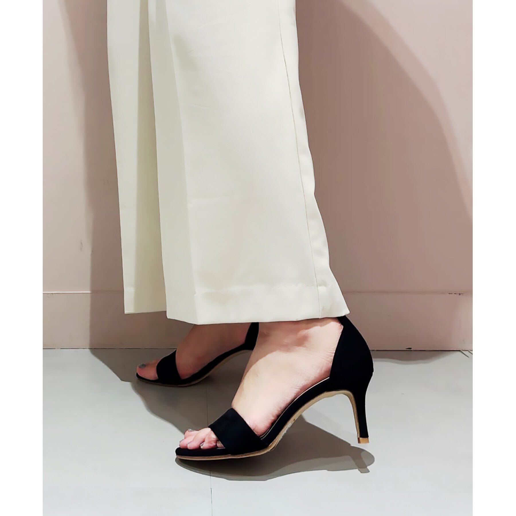 ESPERANZA「カウンター付きアンクルストラップサンダル 24SS」|サンダル|