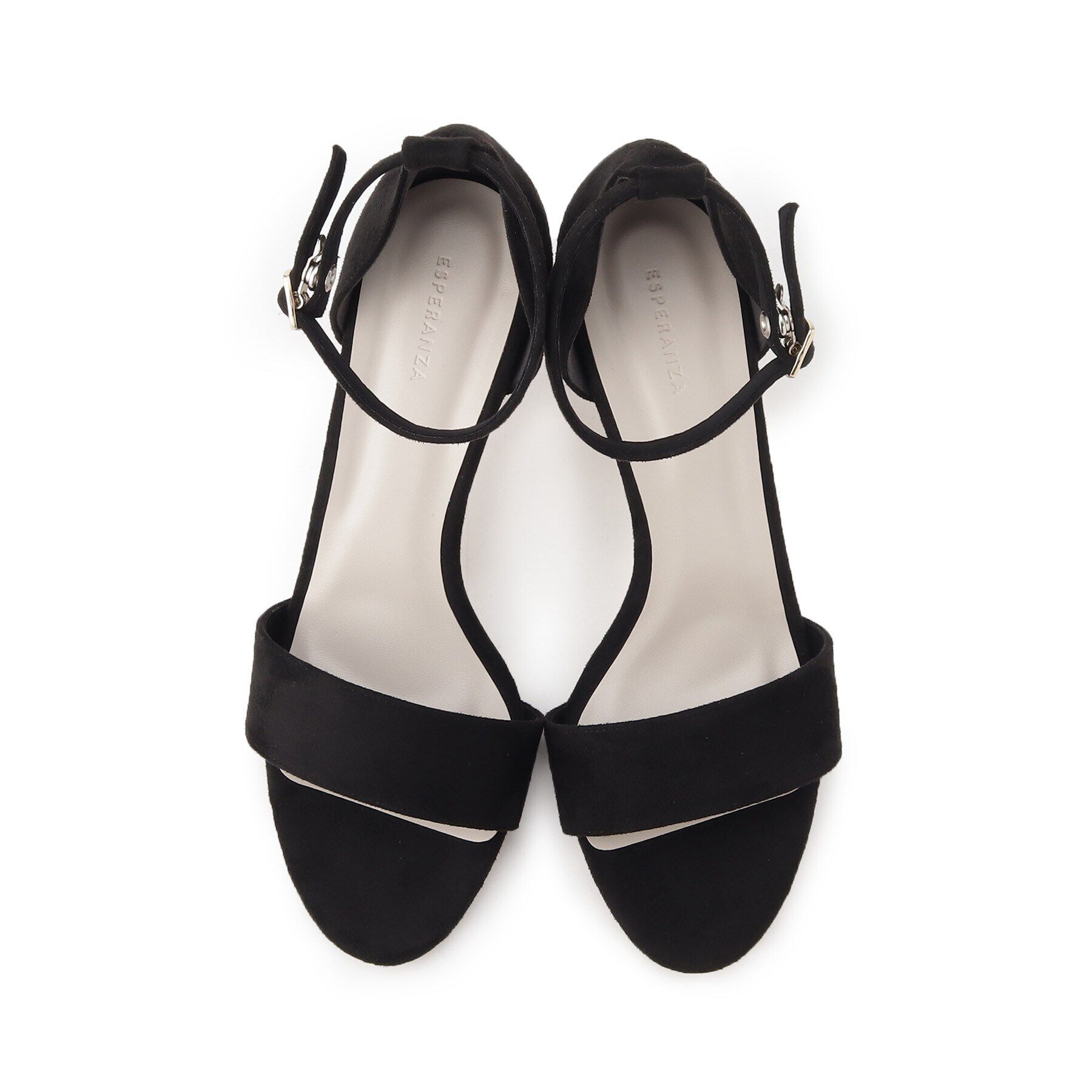 ESPERANZA「カウンター付きアンクルストラップサンダル 24SS」|サンダル|