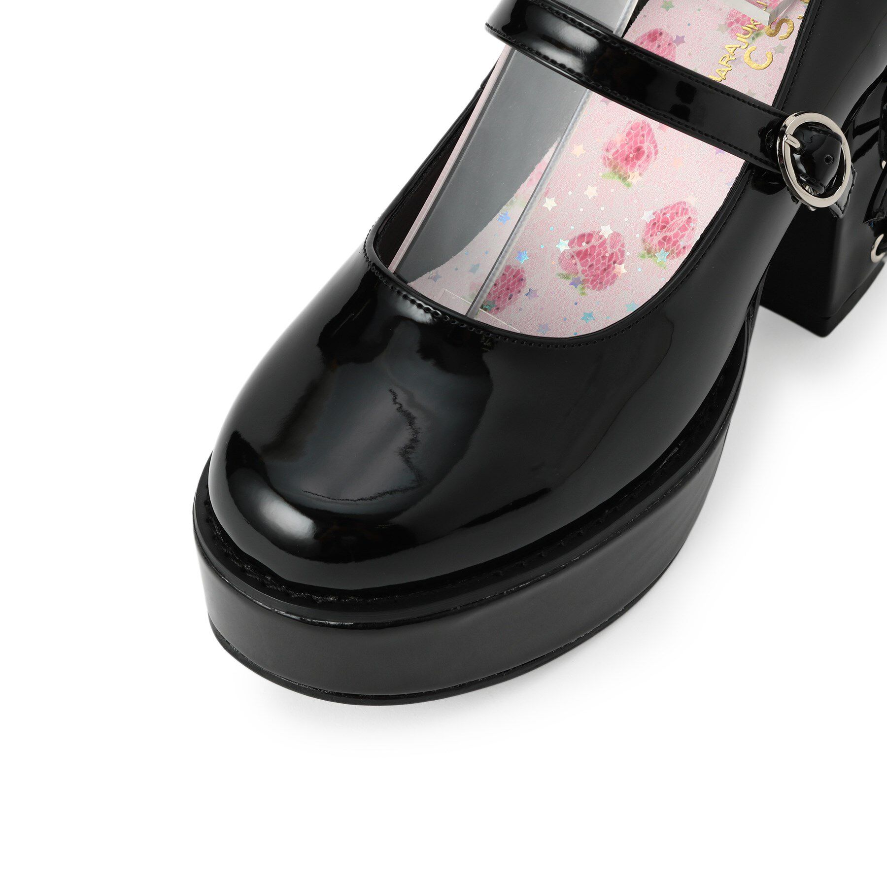 csT&P「厚底ヒールレースアップパンプス」|パンプス|