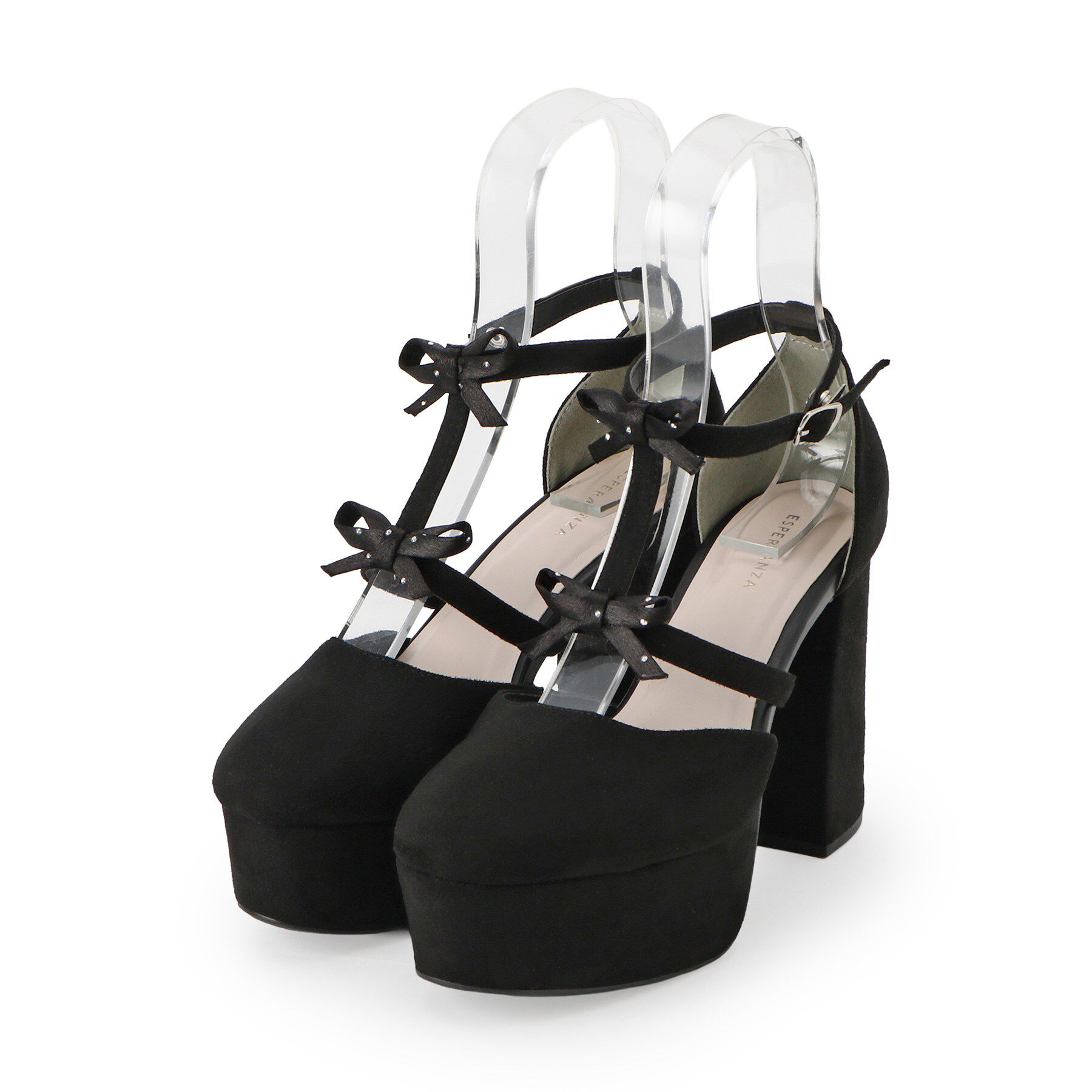 ESPERANZA「【ラク盛り/パンプス】ダブルリボン2WAYパンプス」|パンプス|