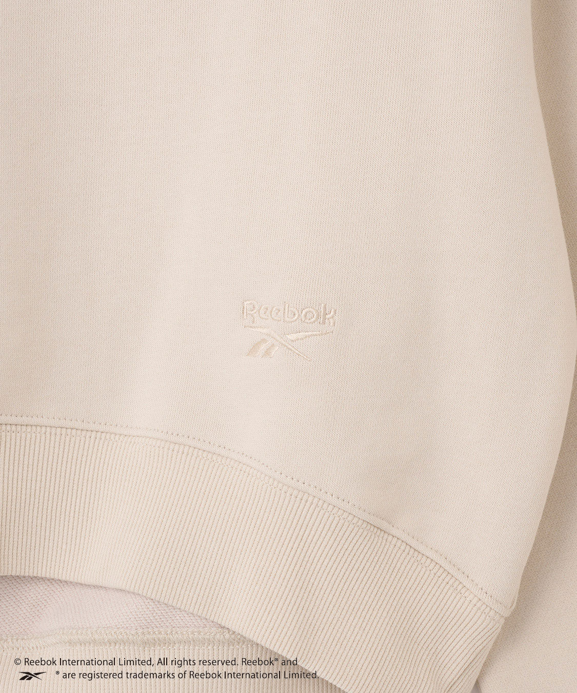 COCO DEAL「《COCO DEAL/Reebok》ボリュームスリーブオフショルスウェット」|スウェット・ジャージ|