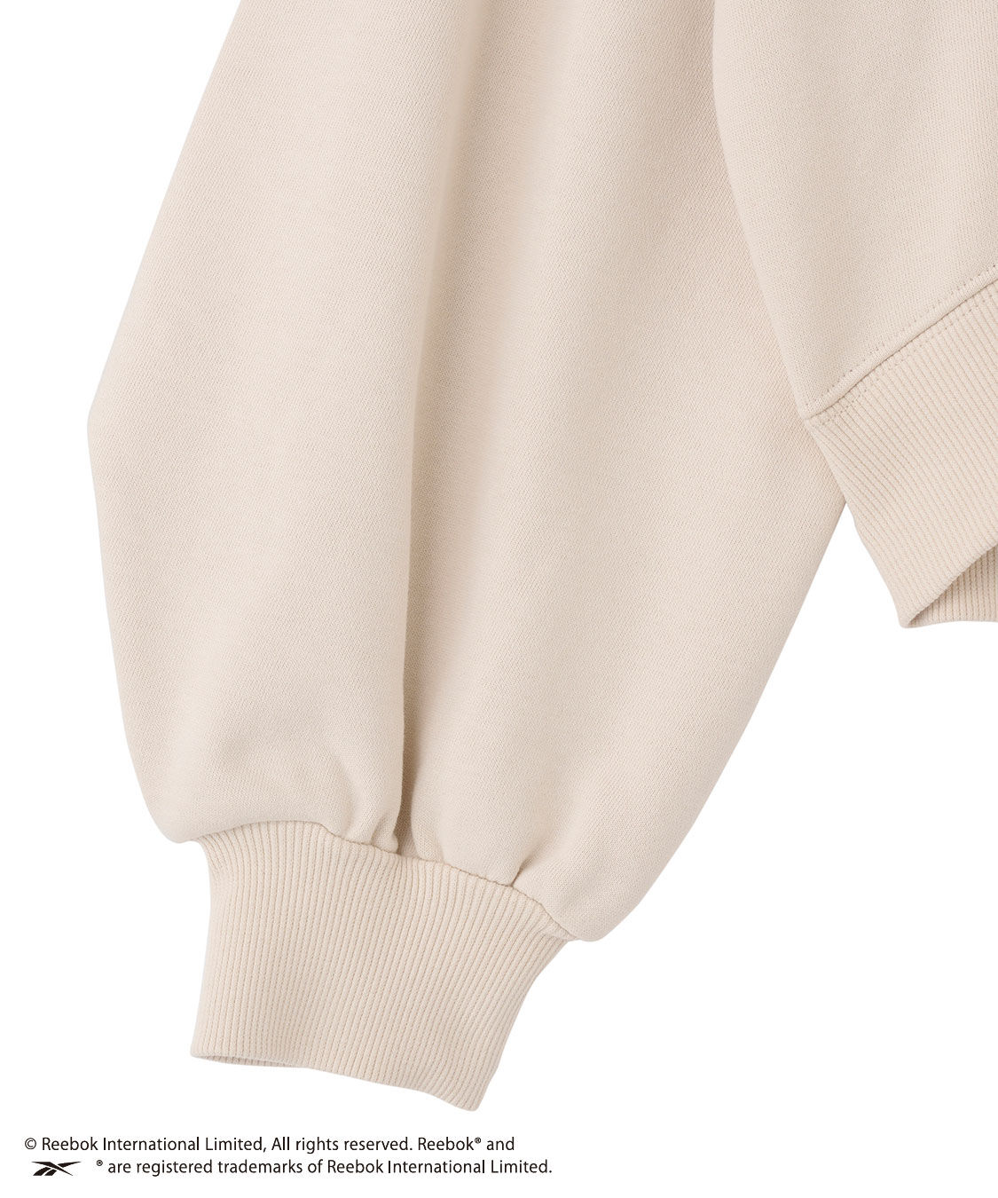 COCO DEAL「《COCO DEAL/Reebok》ボリュームスリーブオフショルスウェット」|スウェット・ジャージ|