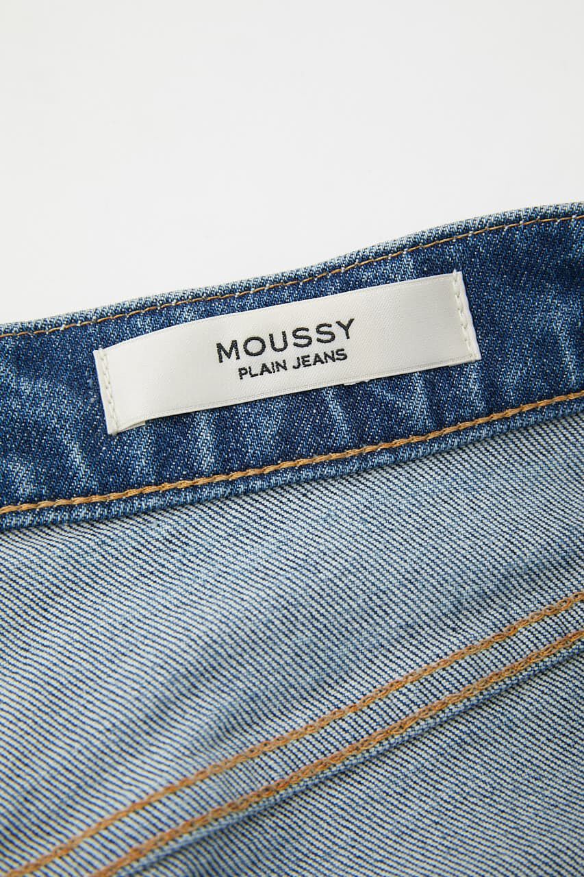 MOUSSY「PLAIN JEANS STRAIGHT SLIM」|デニム|