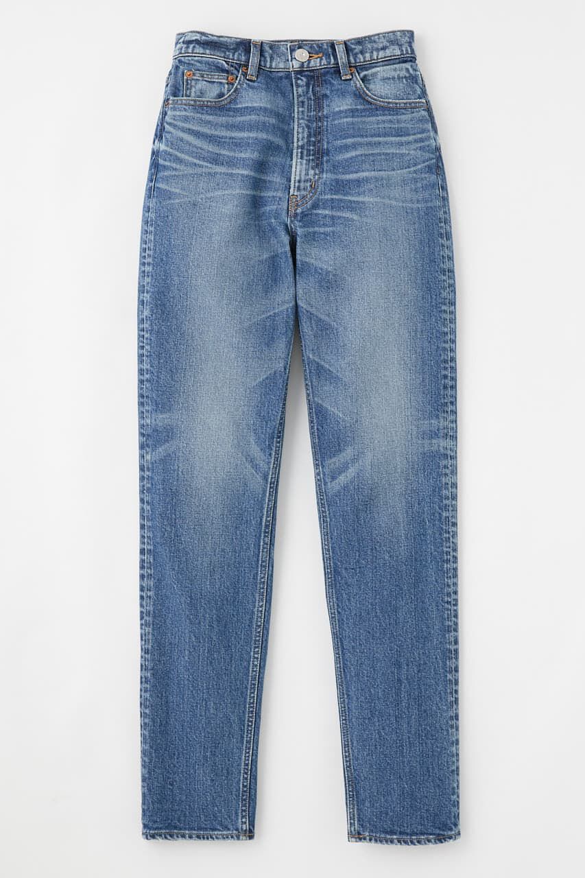 MOUSSY「PLAIN JEANS STRAIGHT SLIM」|デニム|