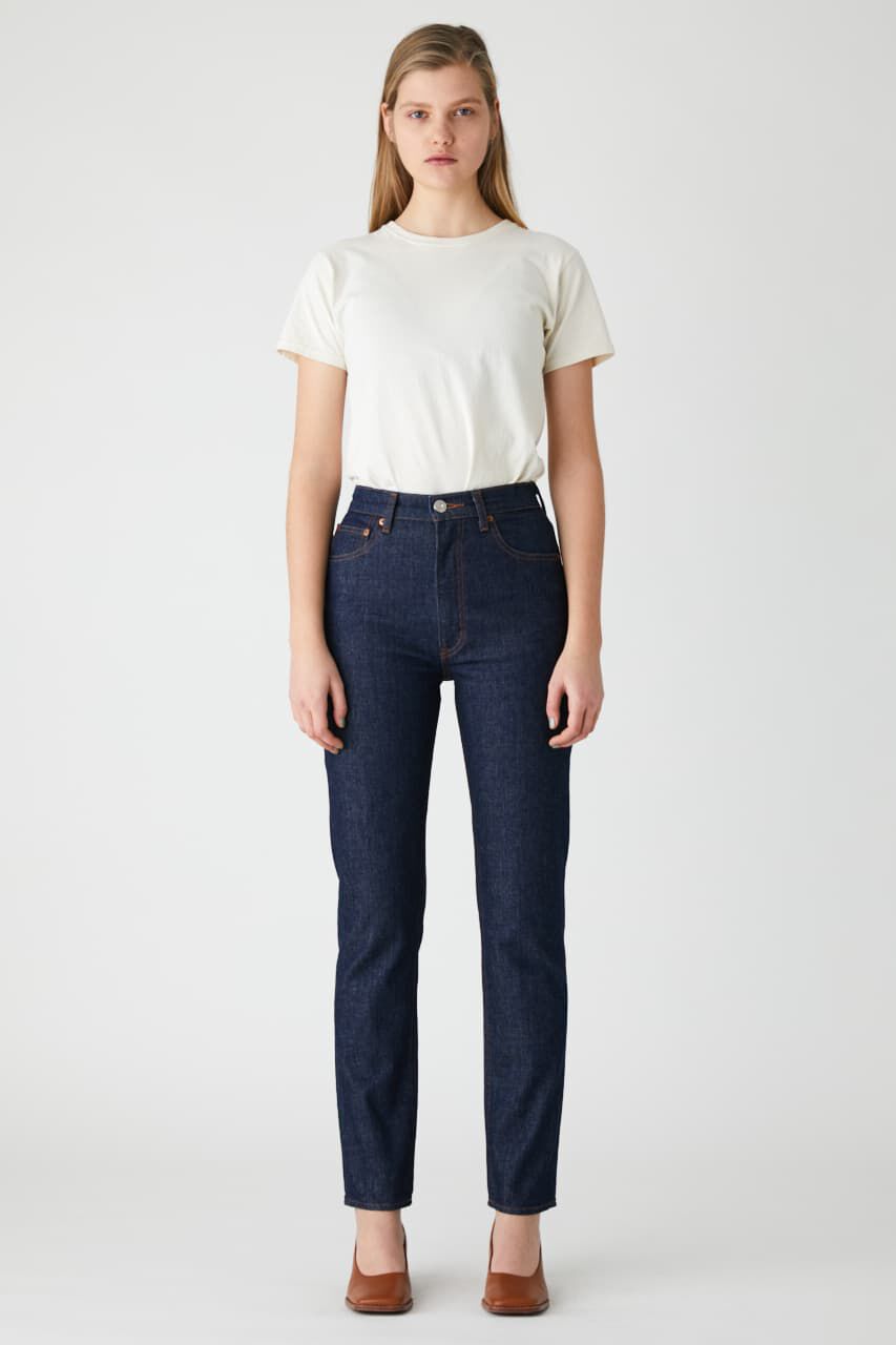 MOUSSY「PLAIN JEANS STRAIGHT SLIM」|デニム|