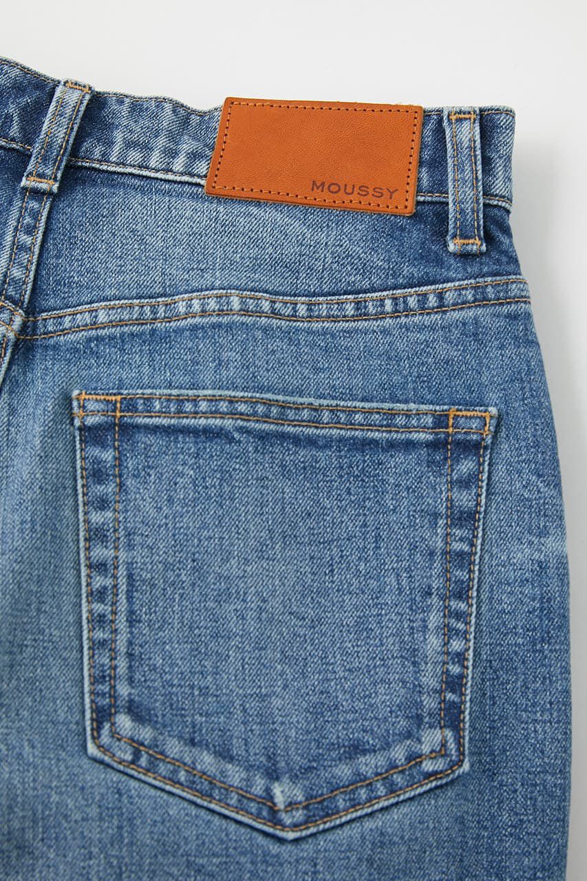 MOUSSY「PLAIN JEANS STRAIGHT SLIM」|デニム|