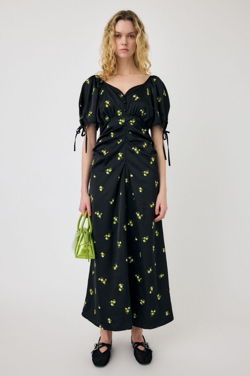 MOUSSY「BUTTERFLY SLEEVE ドレス」|ワンピース|