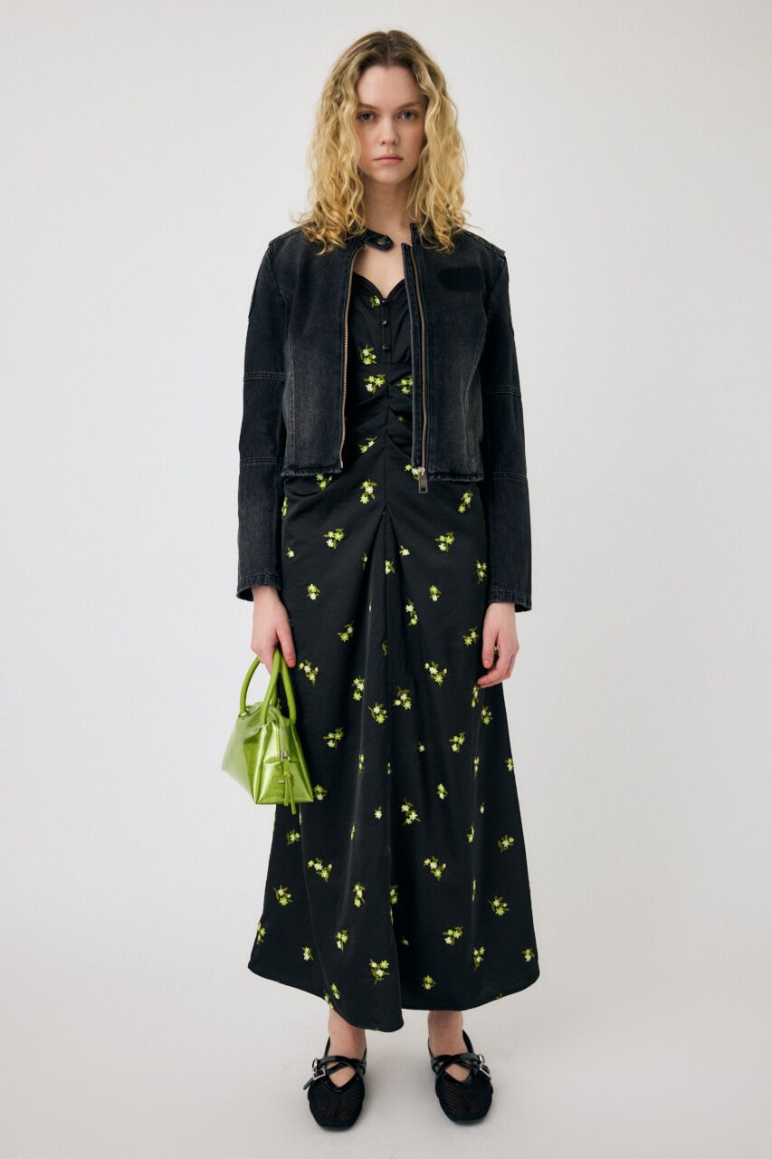 MOUSSY「BUTTERFLY SLEEVE ドレス」|ワンピース|