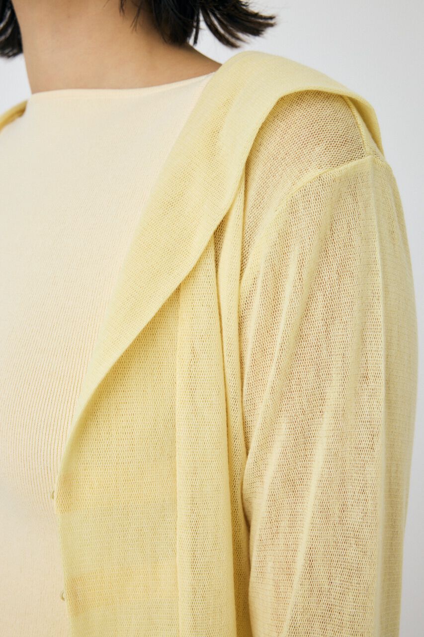 MOUSSY「SHEER CUT フーディ」|パーカー|