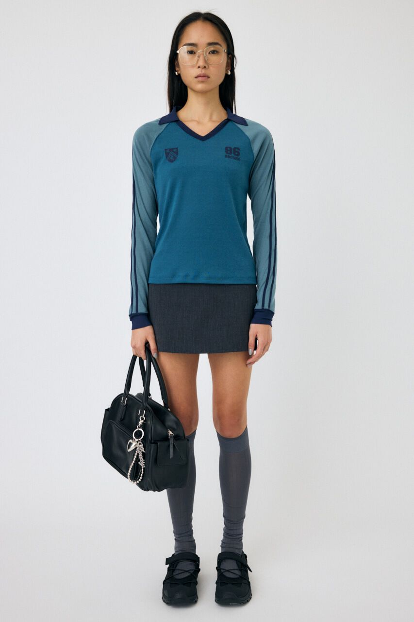 MOUSSY「SHEER GAME シャツ」|Tシャツ・カットソー|